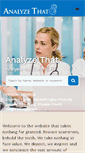 Mobile Screenshot of analyzethat.net